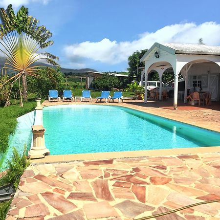 לה קברה Villa Enchantee Avec Vue Sur Mer Et Piscine Au Carbet מראה חיצוני תמונה
