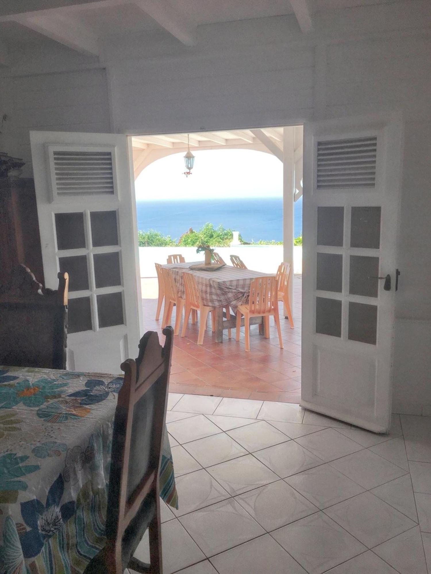לה קברה Villa Enchantee Avec Vue Sur Mer Et Piscine Au Carbet מראה חיצוני תמונה
