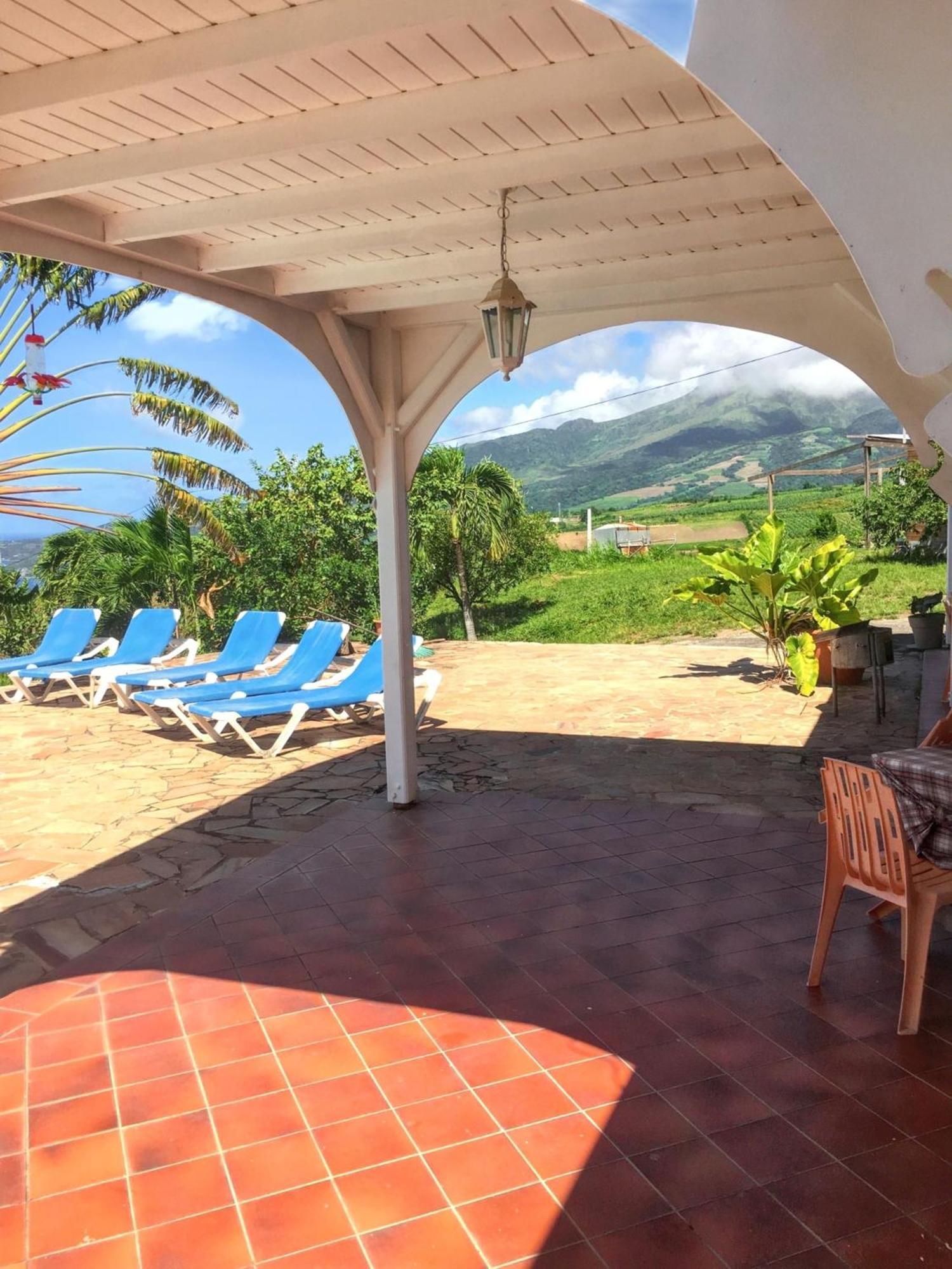 לה קברה Villa Enchantee Avec Vue Sur Mer Et Piscine Au Carbet מראה חיצוני תמונה