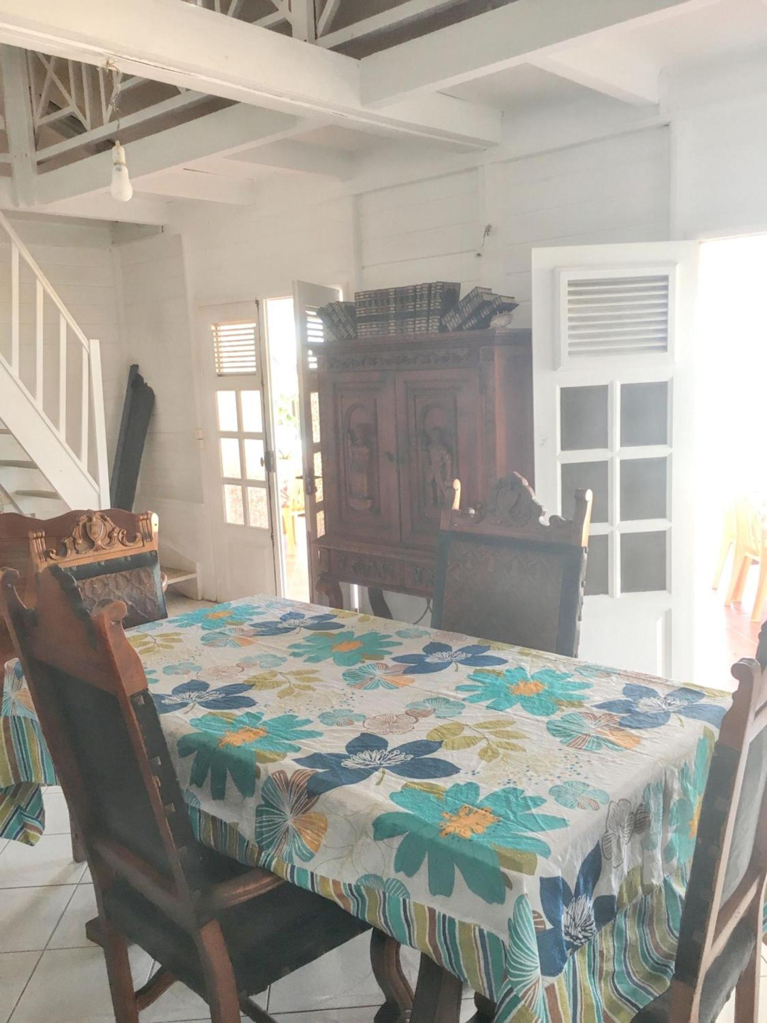 לה קברה Villa Enchantee Avec Vue Sur Mer Et Piscine Au Carbet מראה חיצוני תמונה